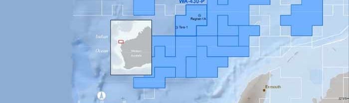 Woodside Petroleum Map of Toro-1 Exploratory well