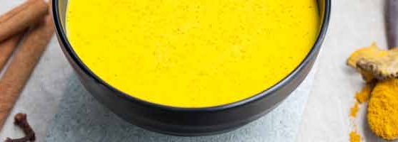turmeric in bowl.