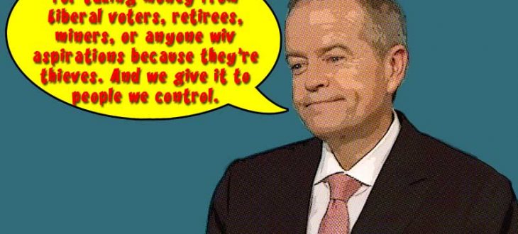 bill shorten attacks silent majority