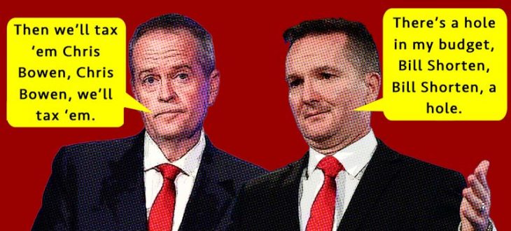 bill shorten tax policy