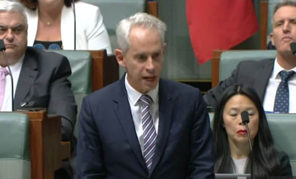 Immigration minister Andrew Giles labor party